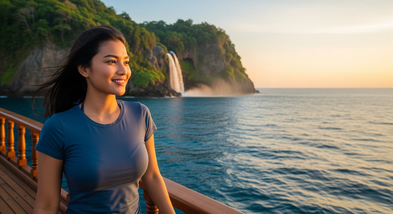 Eksotisme Pulau Mursala: Menjelajahi Air Terjun Abadi di Tengah Laut Tapanuli Tengah